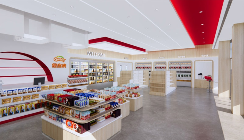 Daqiao Petrochemical - Zhengkai Avenue Station Redefining Gas Station Design through Innovation and Integration (5)