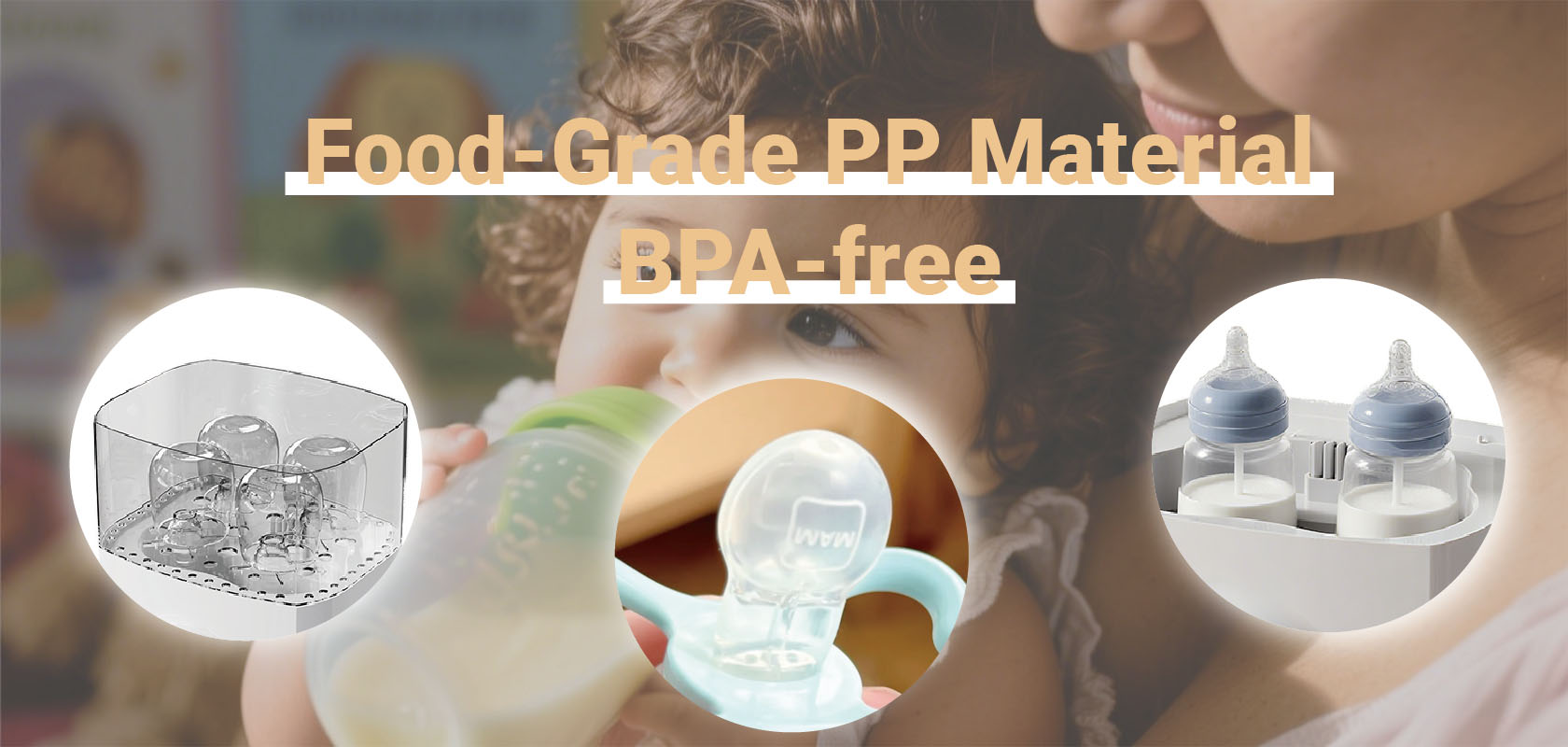 Multifunctional Baby Bottle Sterilizer Large Capacity Bottle Warmer BPA Free (2)