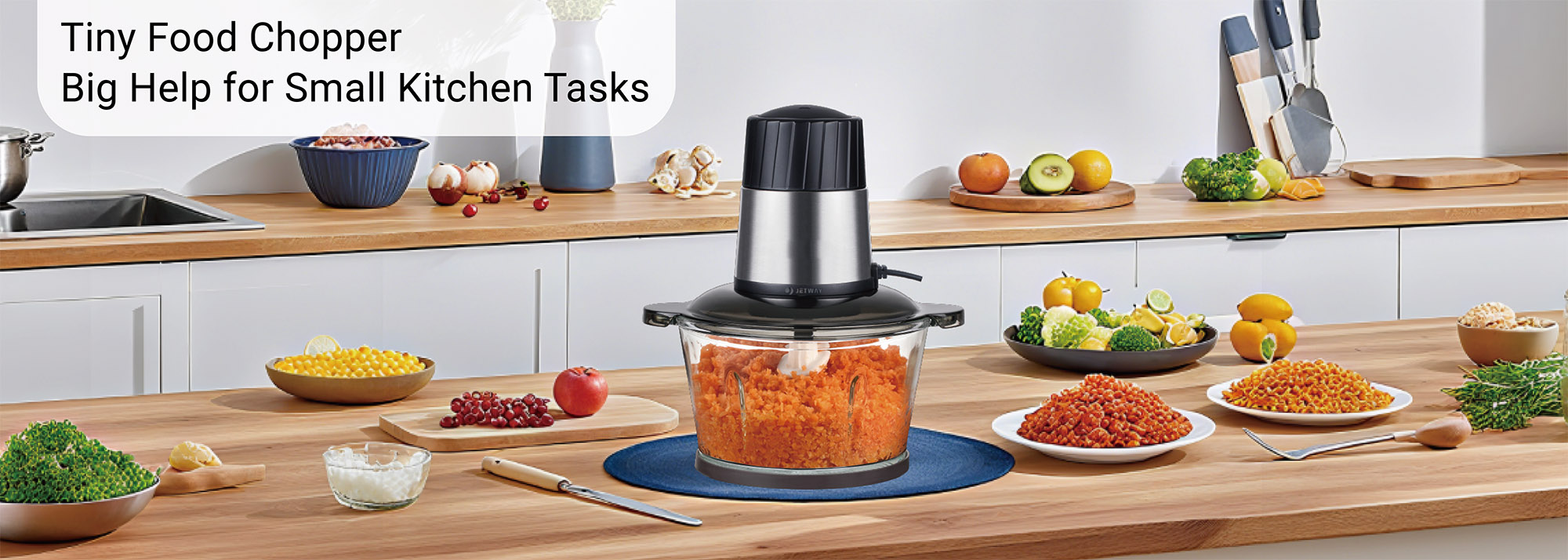 Automatic Vegetable Chopper – DicesCuts Veggies in 10 Seconds, Dishwasher-Safe Parts