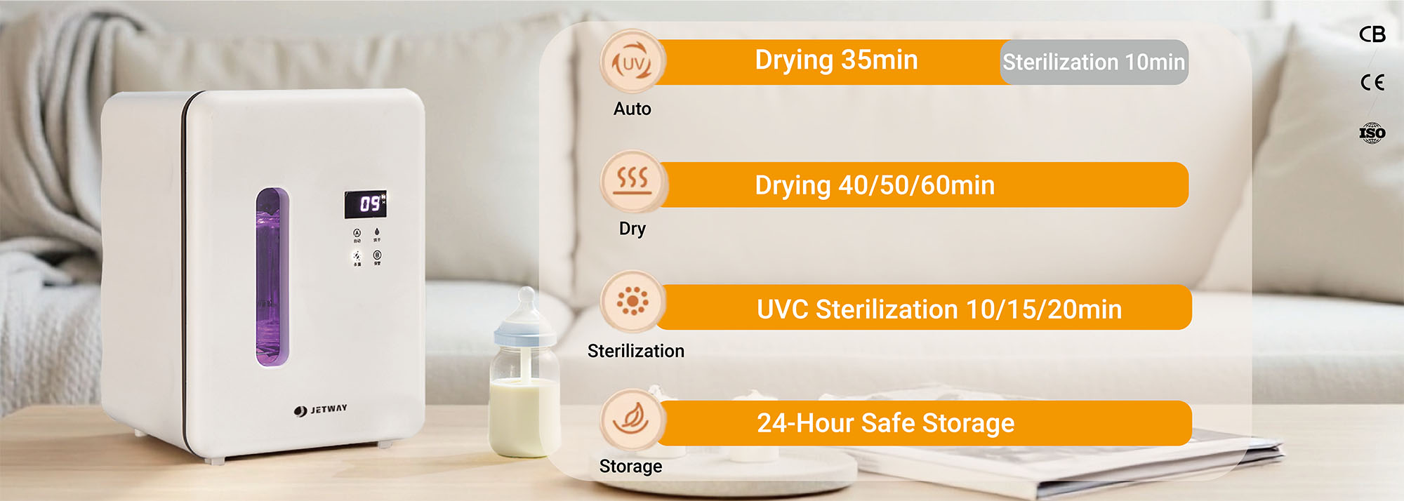 bottle sterilizer​ sterilizing infant bottles​ OEM ODM