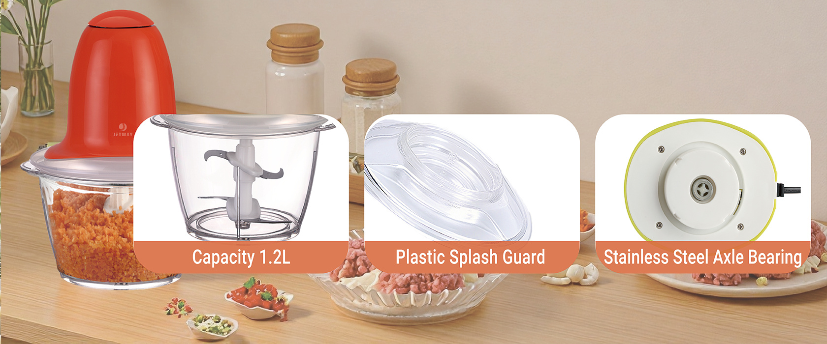 Custom logo meat chopper energy efficient