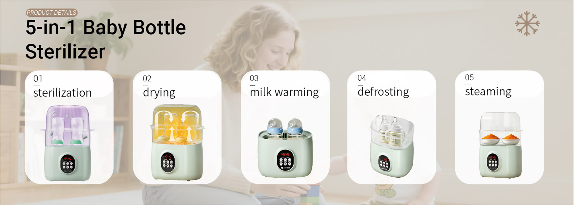 Good Baby Bottle Warmer Quiet Operation, Warms Breast Milk for Feeding Bottles