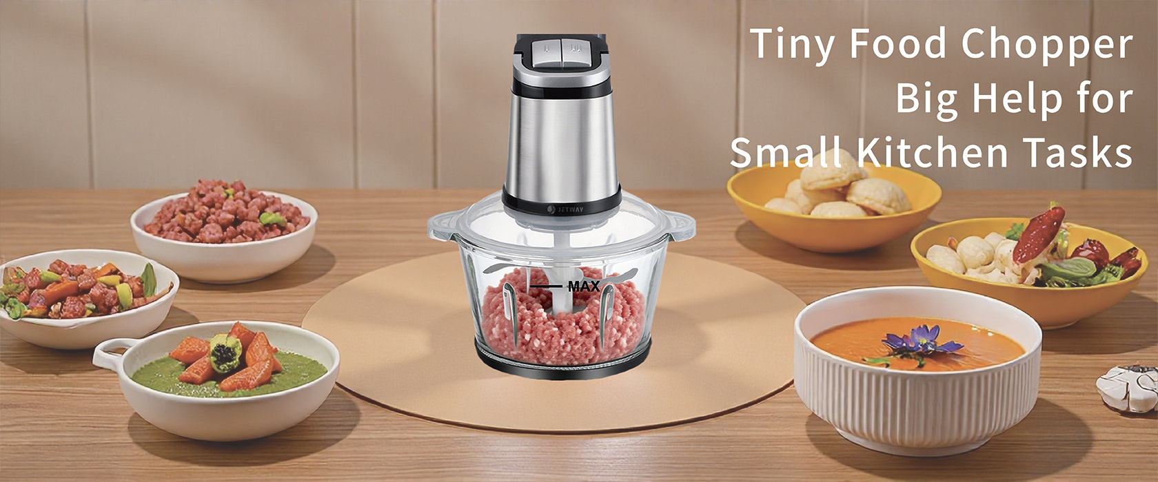 mini chopper with stainless steel blades with fast delivery