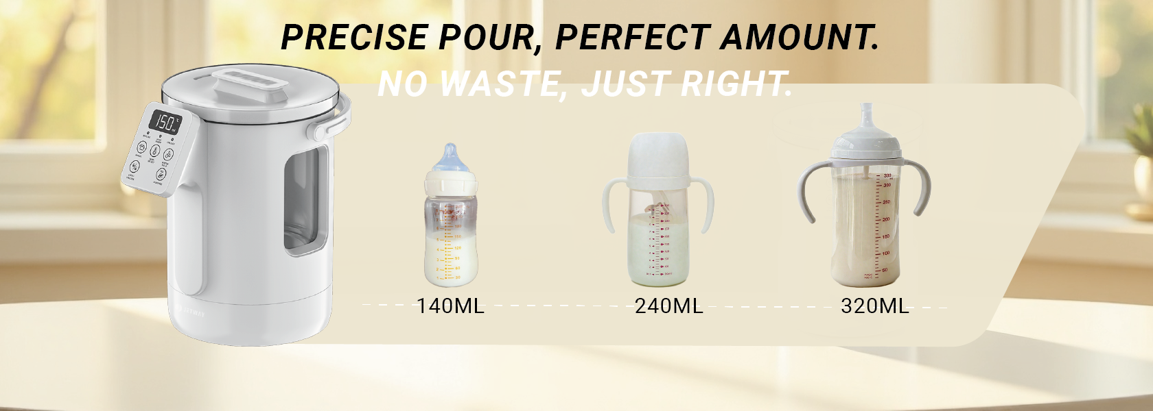 Tea Coffee Baby Milk Digital Hot Water Dispenser Glass Smart electric kettle