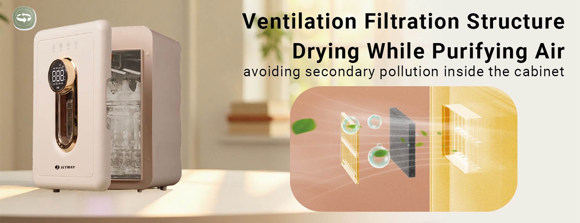 UV Light Bottle Sterilizer for Breast Milk Bottles for home