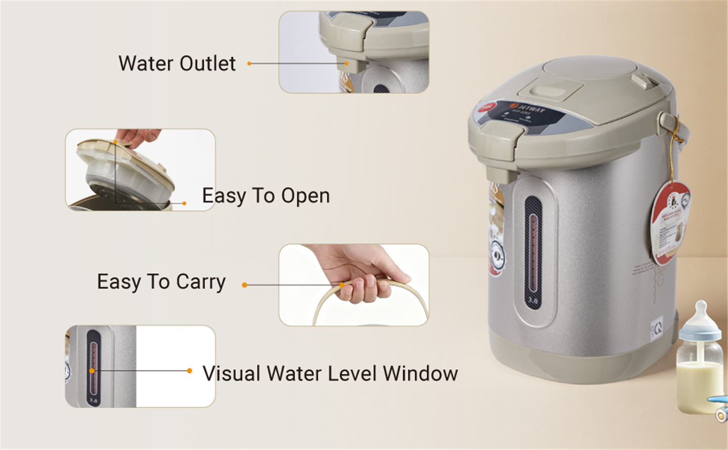 energy-efficient electric kettle with low power consumption B2B wholesale