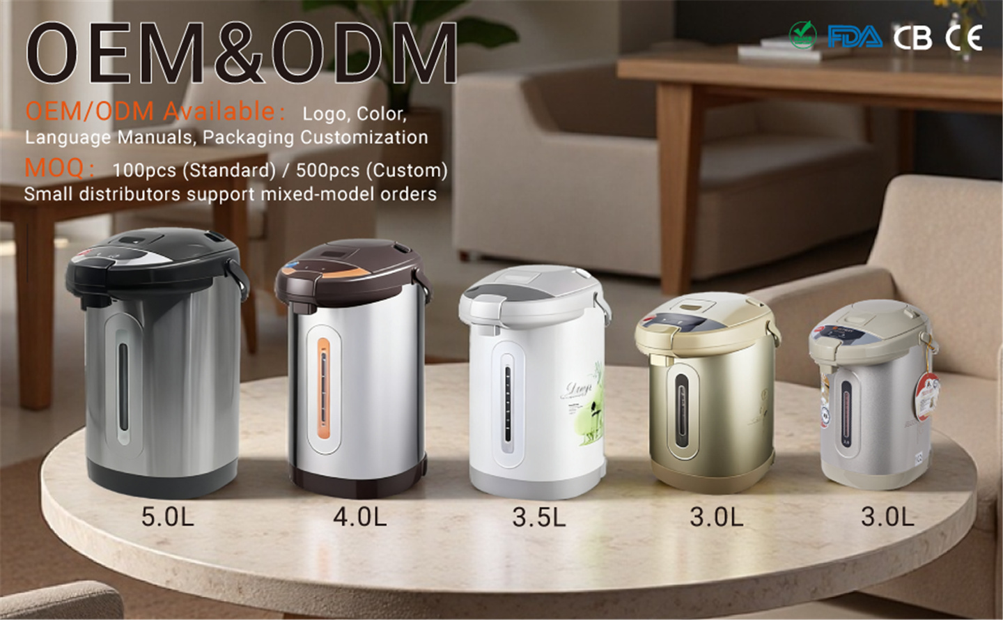 fast-boiling electric tea kettle for morning tea – B2B factory wholesale