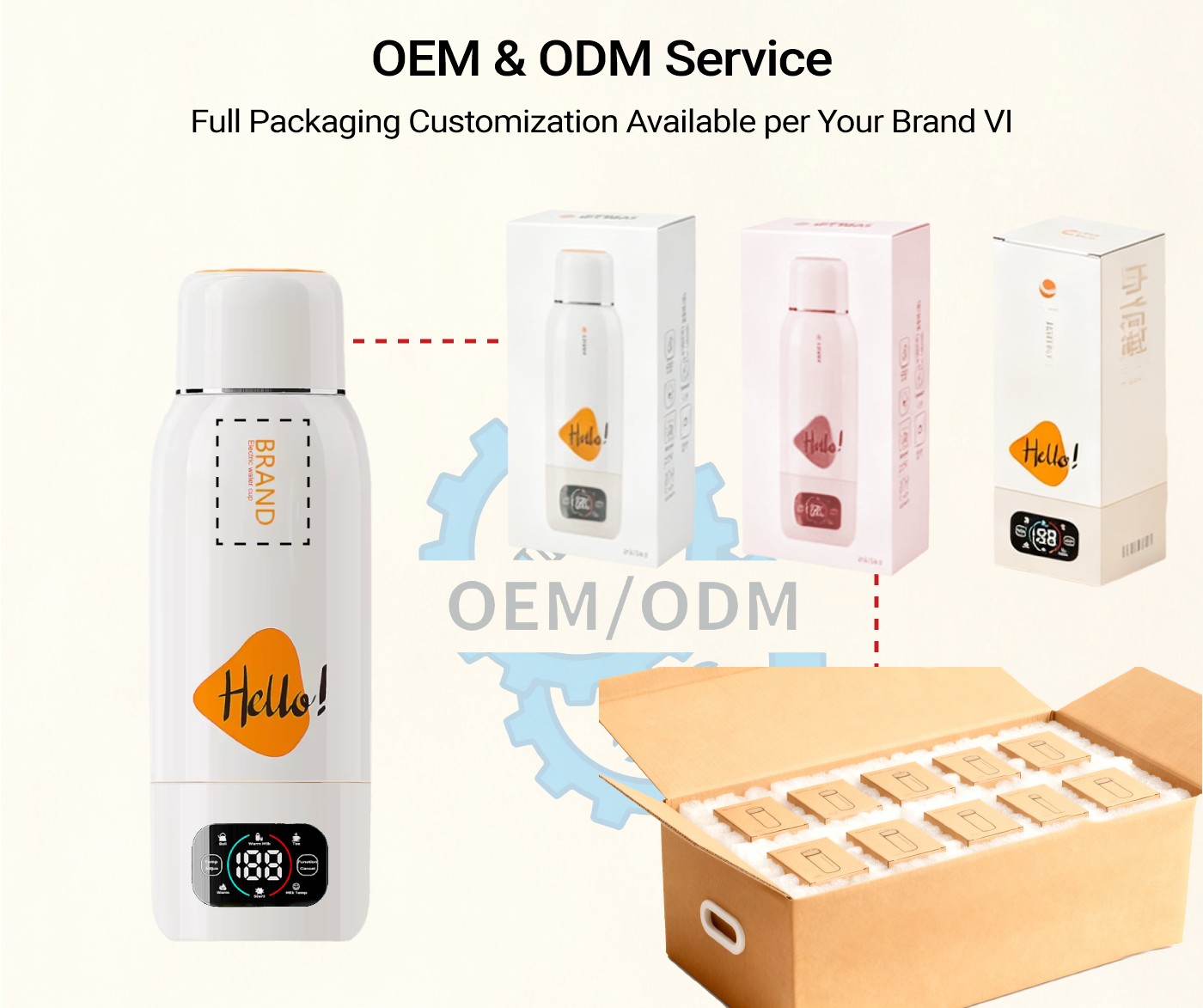 Best Bottle Warmer for Family Use – 550ml Capacity & Customizable Colors