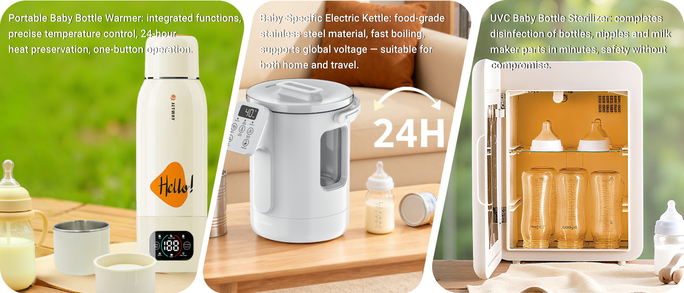 Premium Breast Milk Bottle Warmer – BPA-Free & Scratch-Resistant Enamel