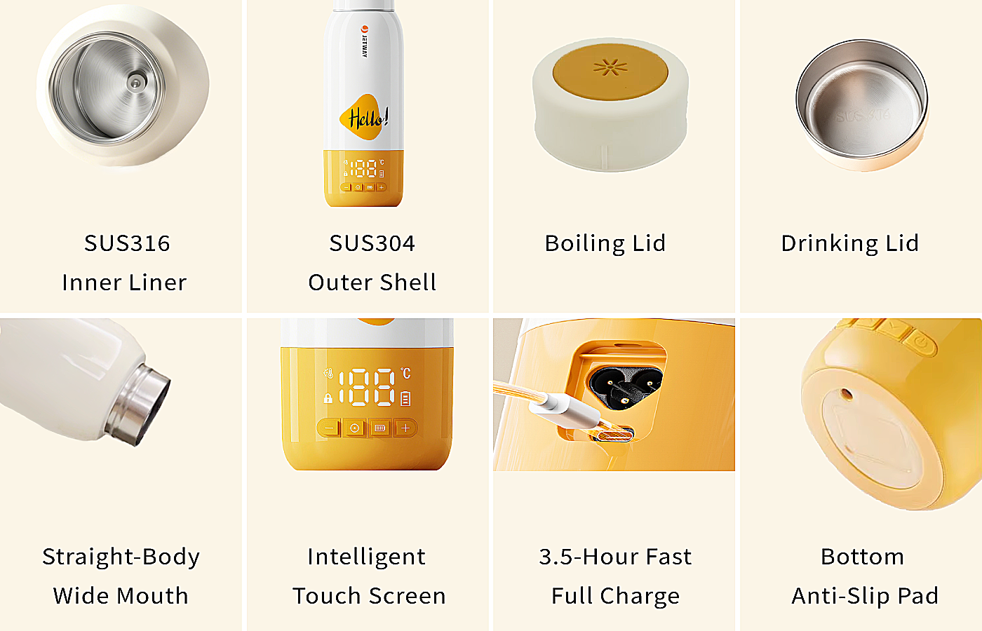 The First Years Bottle Warmer - High-Quality Heating with Timer Function