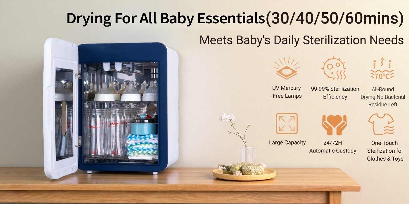 feeding bottle sterilizer with dryer OEM ODM
