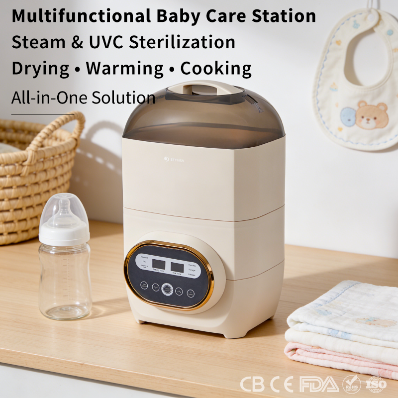 4-in-1 Steam & UVC Baby Bottle Steril...