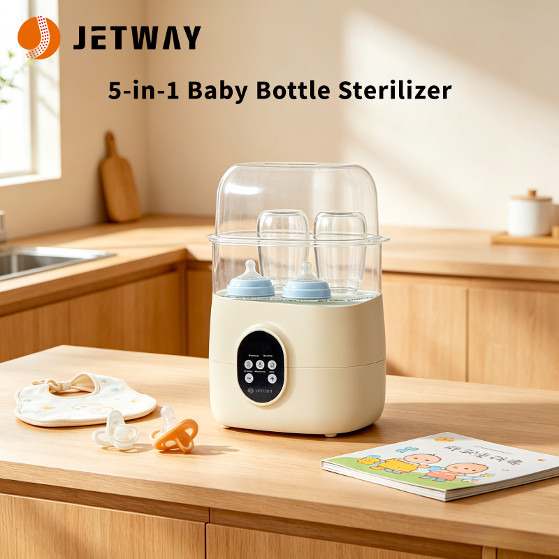 2026 5-in-1 Baby Bottle Sterilizer: Ultimate All-in-One Solution for Sterilization, Drying, Milk Warming, Thawing and Baby Food Steamin