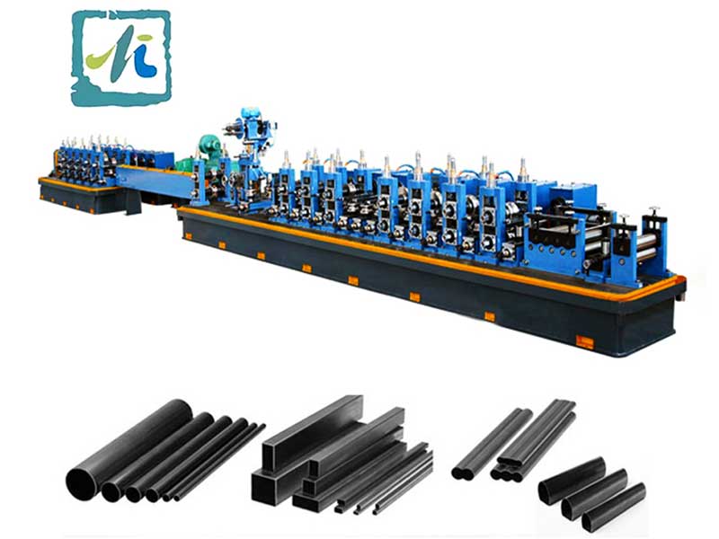 The working flow of the tube mill