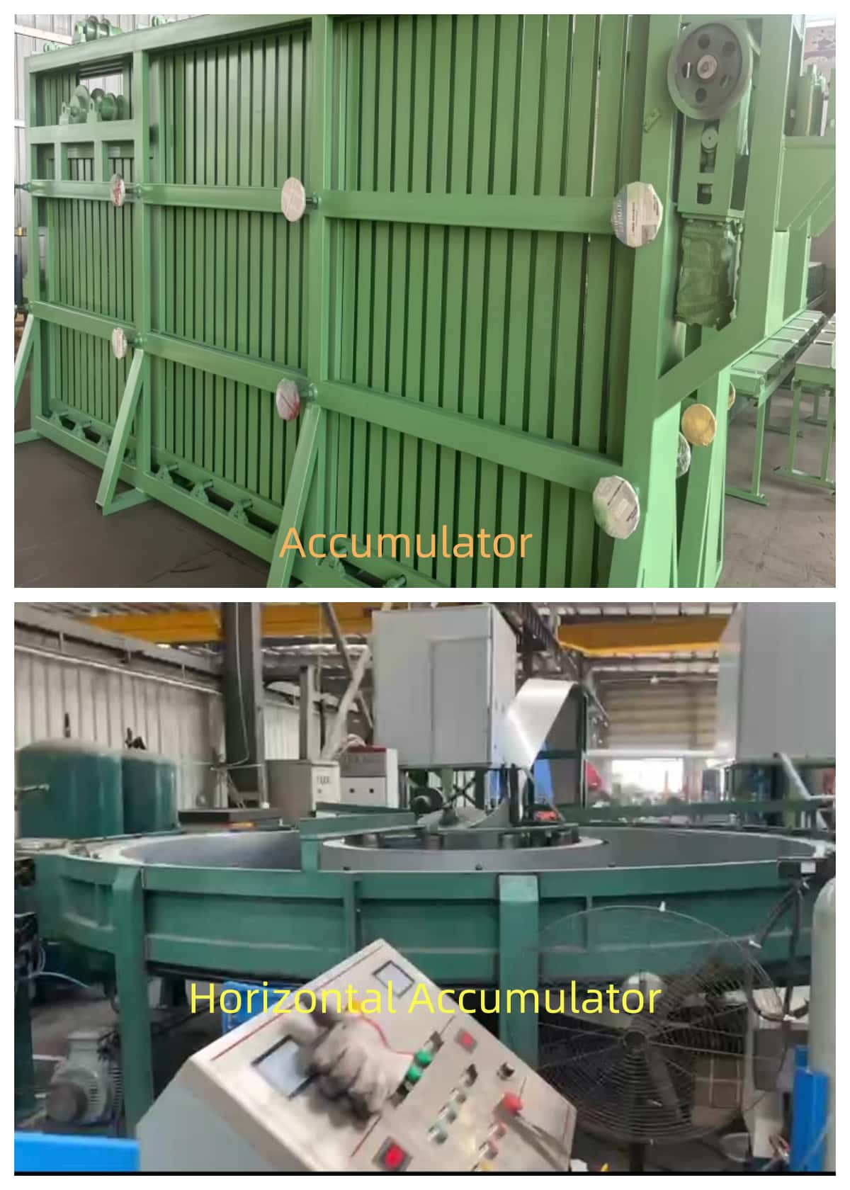 The comparison of Accumulator and Honrizontal Accumulator