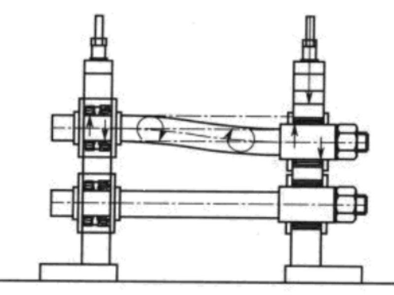 The pressure on the bearing caused by the asymmetry at one end of the shaft.jpg