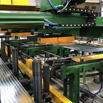 Automatic Stacking & Strapping Machine Used for Square Pipe