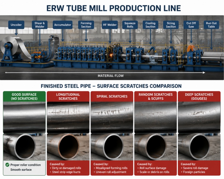 How to Improve ERW Tube Surface Quality in Production