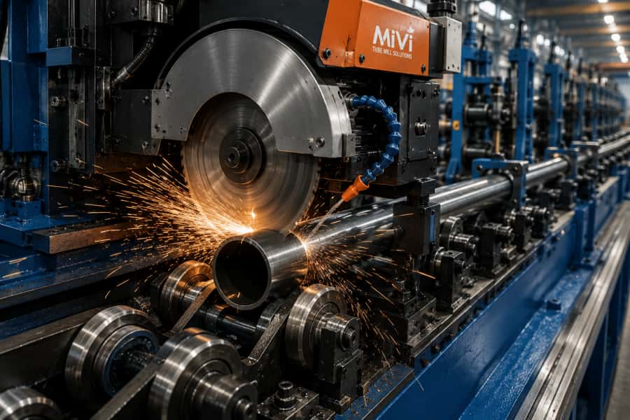 High-Speed Tube Mill Machines & Precision Flying Cold Saws | MIVI Machinery