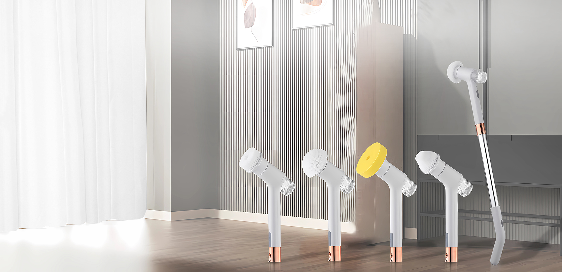 Magnetic Brush Head Quick Installation