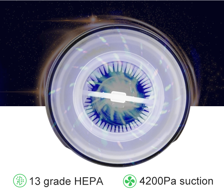 የመኪናውን ክላተር ቻውዝ ያስወግዱ 4200Pa አሉሚኒየም ሚኒ ቫክዩም (5)
