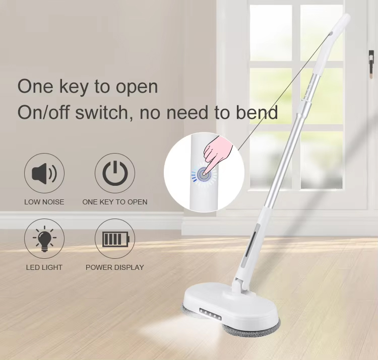 Dry and Wet Extension Electric Spinning Mop Easy Life Easy Cleaning Mop (1)