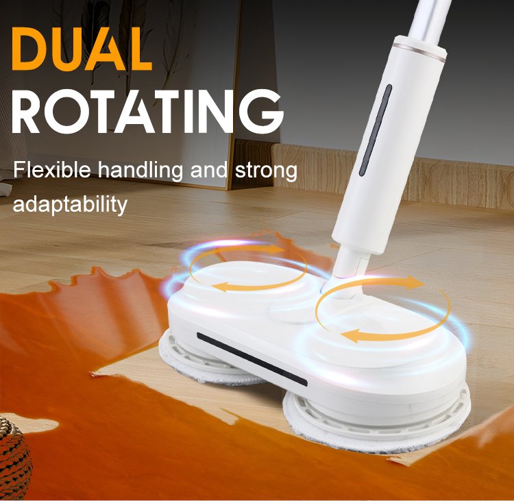 Dual-Spin Mop Effortless Clean, Smart Design, Space-Saving Magic  (4)
