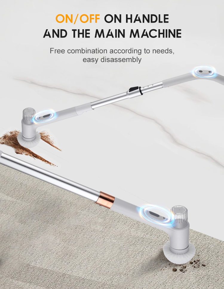 Magnetic Foam Spray Electric Brush (4)