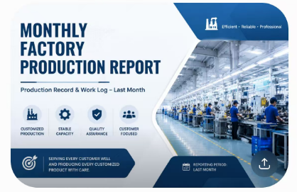 Monthly Factory Production Report