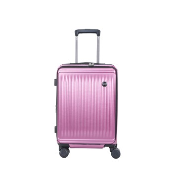 20-inch Front-Opening Wide Handle Luggage – Large Capacity