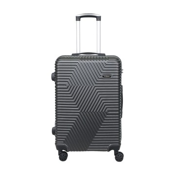 Elegant Plastic Suitcase for a Sophisticated Travel Experience