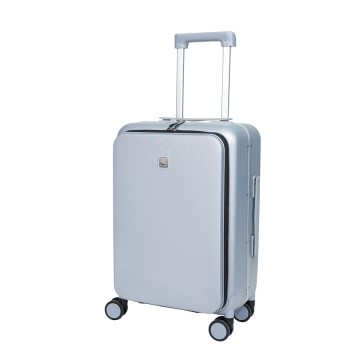 Stylish Front-Opening 20-Inch Business Suitcase with TSA Lock