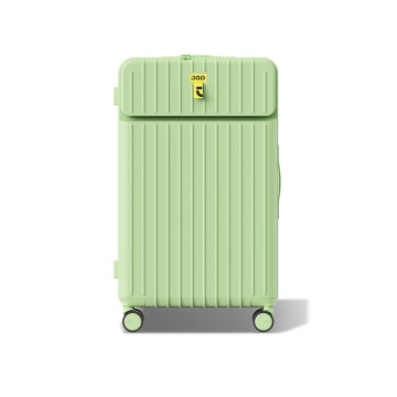 Large Capacity Front-Opening Aluminum Frame Luggage
