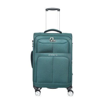 EVA Expandable Softside Upright Luggage Set