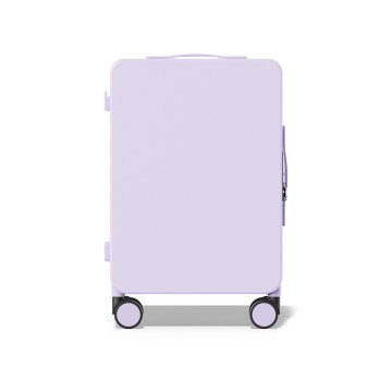Trolley Bag Aluminum Frame Zipper Large Capacity Luggage