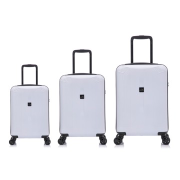Ultra-Light 100% PC Carry-On Luggage Only 1.85kg, Durable Hard Shell