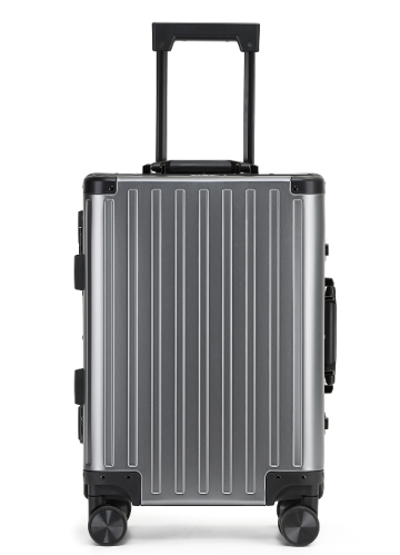 Stylish Aluminum-Magnesium Alloy Luggage - Durable Travel Case