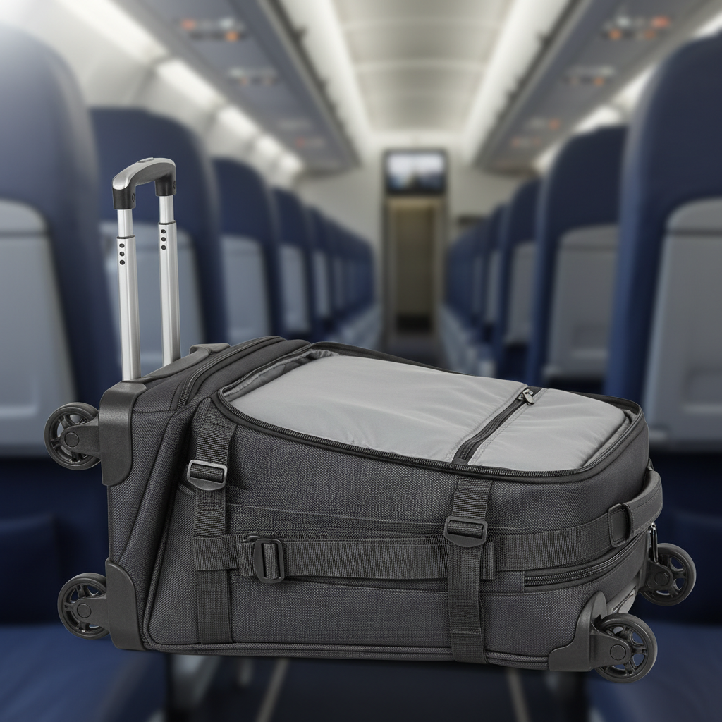 Folding Suitcase For Airline Cabin