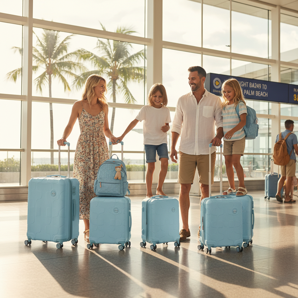 Eva Luggage For Family Vacation