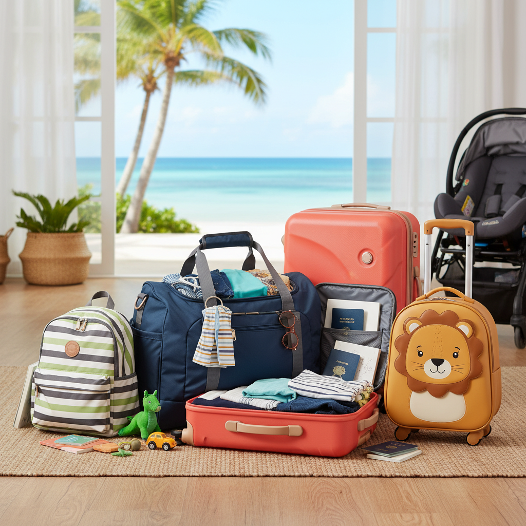 Hand Luggage For Family Vacation