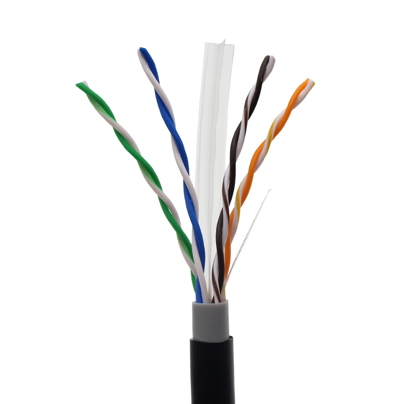 Cable lan cat6 para exteriores 23awg a buen precio