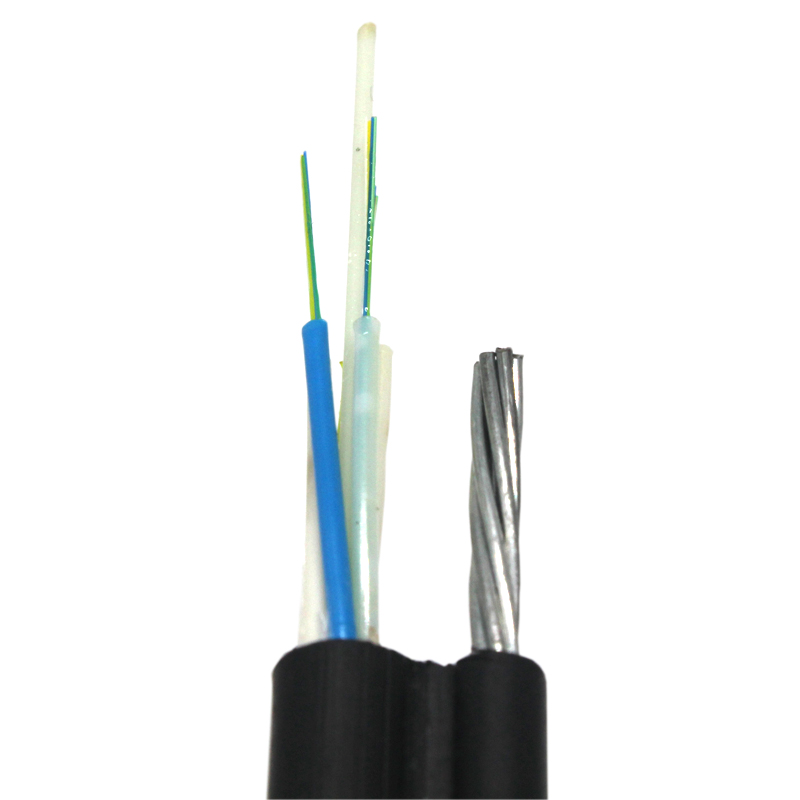 cable fibra aereo mini fig 8 12 hilos 24 hilos