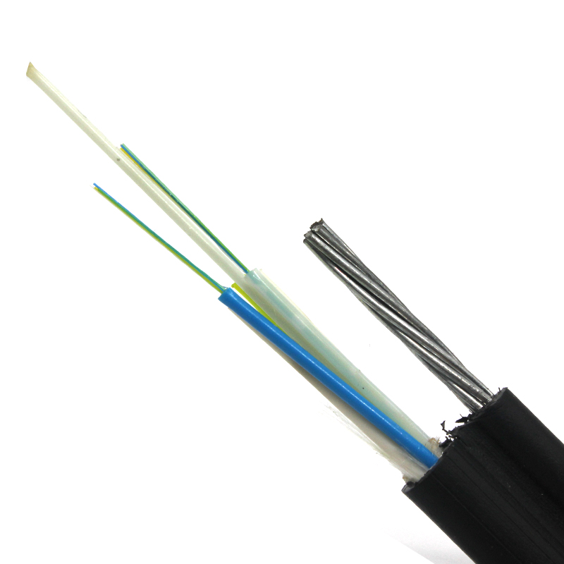 cable fibra aereo mini fig 8 12 hilos 24 hilos
