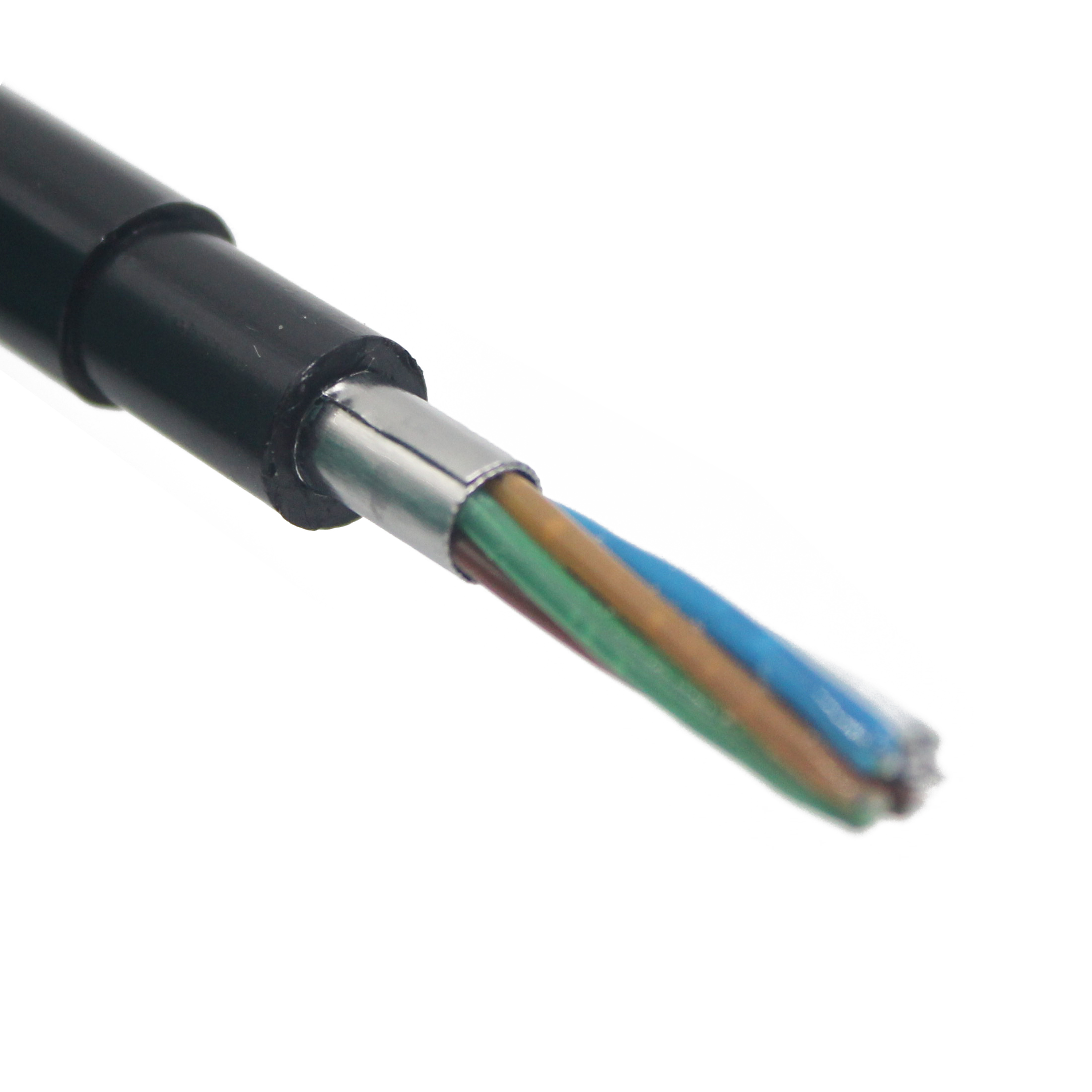 Cable óptico del Anti-roedor del Uni-tubo 12hilos 24hilos al por mayor de fábrica
