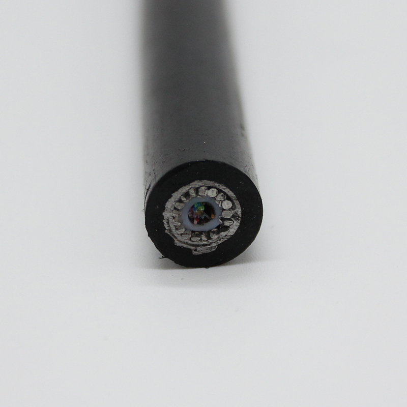 Cable de fibra de 12 hilos de tubo suelto central subterráneo SWA