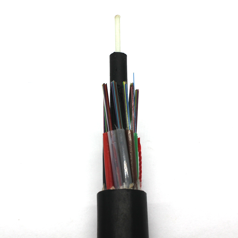 96 144 288 Cable de fibra óptica GYFTY para exteriores monomodo de núcleo