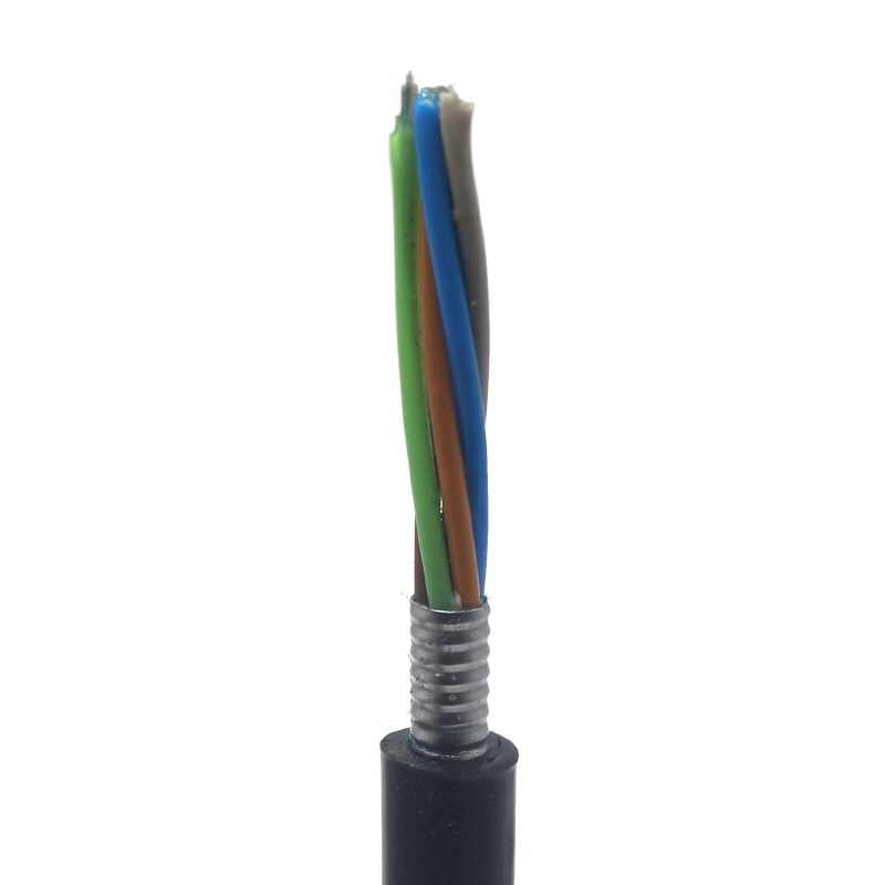Cable de fribra óptica autosuficiente de 48 núcleos al aire libre monomodo GYTC8S