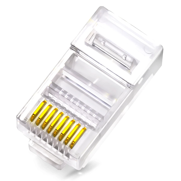 Paquete de 100 enchufes de conector modular RJ45 Cat6
