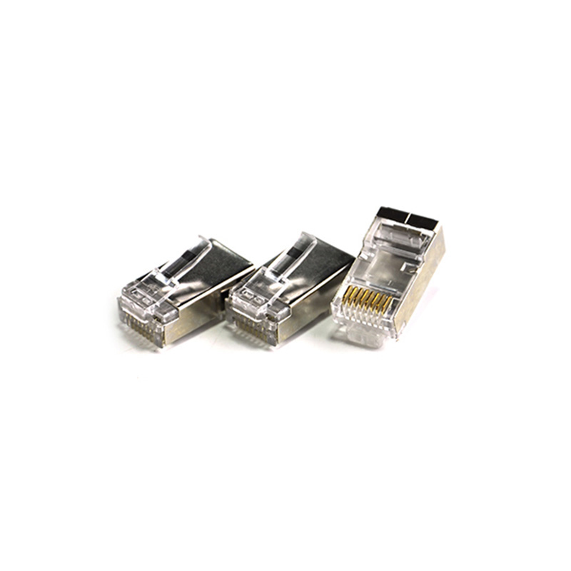 Conector de red de enchufe modular Cat5e CAT6 UTP FTP RJ45 para cable LAN