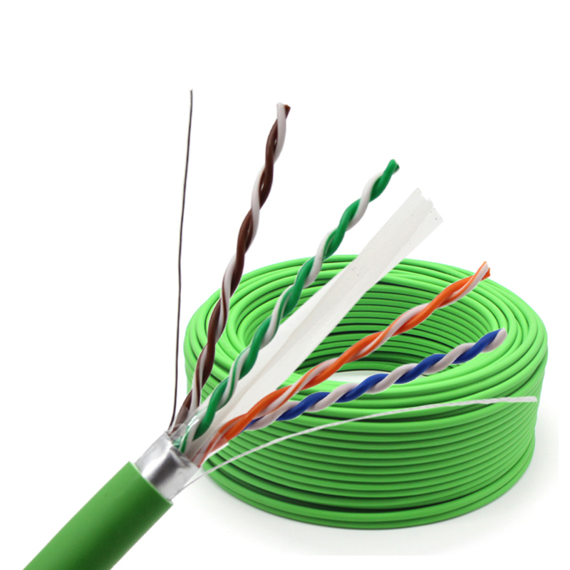 Chaqueta del cable los 305M FTP UTP LSZH de 23AWG 500Mbps CAT6A CAT7 CAT8